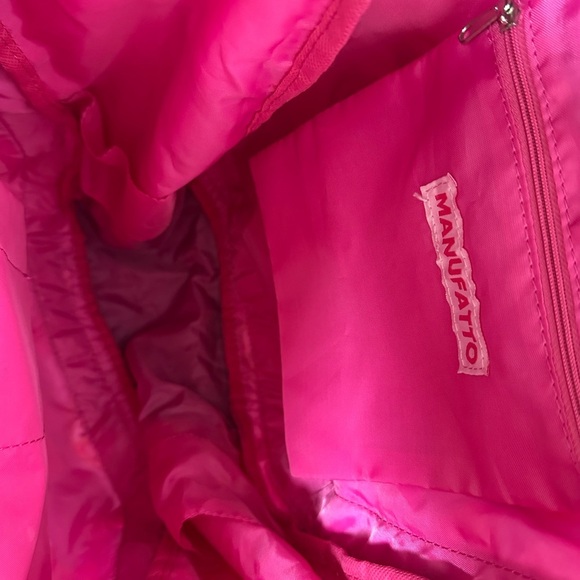 Hello Kitty X Manufatto Balloon Bag Tote Pink Kimono Tori Gates Tokyo Japan - Picture 5 of 7